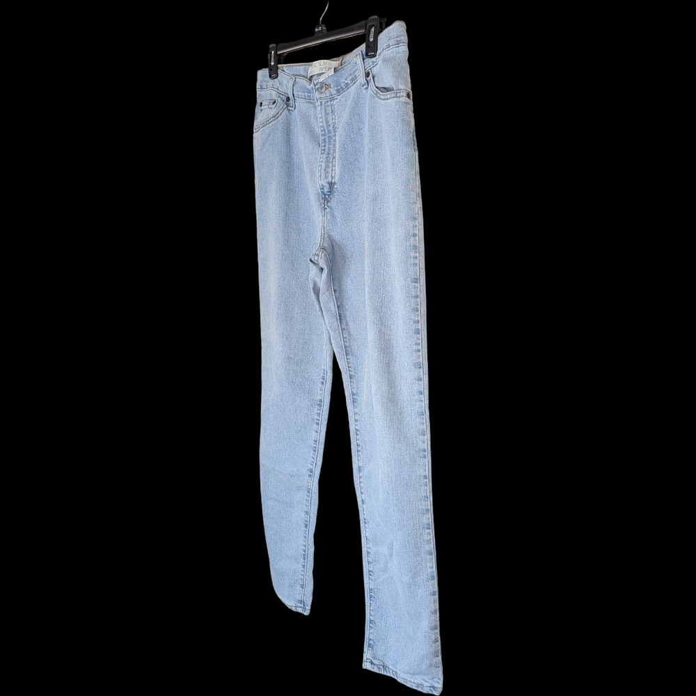 Levi's 512 Classic Slim Tapered Jeans Womens 16 M Light Wash High Rise Vintage - Picture 6 of 15
